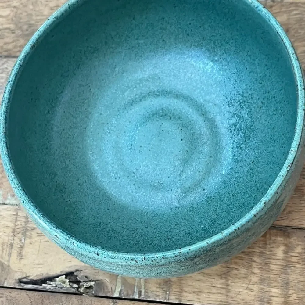 Art Studio Hand-thrown Ceramic Bowl 5.75